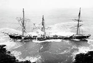 Manacles: Wreck of the Bay of Naples on the Manacles off the Lizard