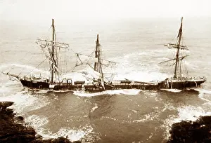 Manacles: Wreck of the Bay of Naples on the Manacles off the Lizard