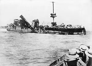 Emden: Wreck of the German cruiser Emden, 1915