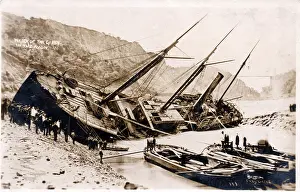 Gully: Wreck of the ship Gipsy at Bristol