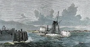 Chusan: Wreck of the SS Chusan, Ardrossan 1874