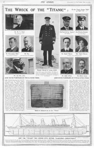 Stead: The Wreck of the Titanic - Noted passengers - Sphere