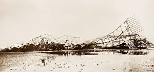 Faroe: Wreck of Zeppelin L3 in the Faroe Islands