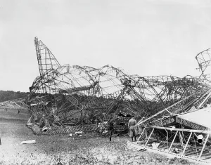 R101: Wreckage of R101 airship