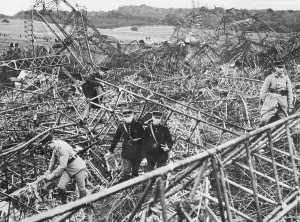 R101: Wreckage of R101 airship