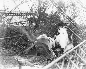 R101: Wreckage of R101 airship