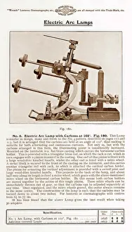 Wrench: Wrench carbon arc lamp for magic lantern projector