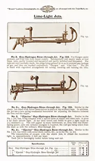 Wrench: Wrench limelight jets for magic lantern projector