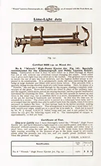 Wrench: Wrench limelight jets for magic lantern projector