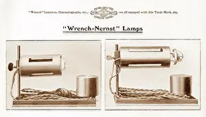 Wrench: Wrench Nernst lamp for magic lantern projector
