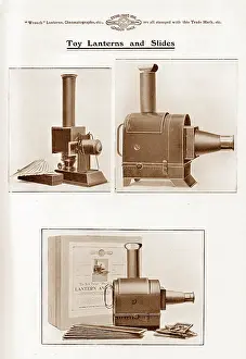 Wrench: Wrench toy magic lantern slide projector