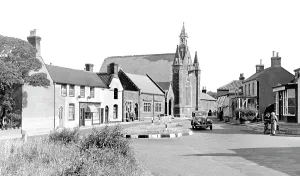 C1950: Wrentham, Roundabout c1950