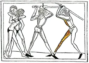 Swordplay: Wrestler and fencer