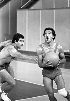 Wrestlers: Wrestlers training, 1980