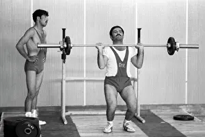 Wrestlers: Wrestlers training, 1980