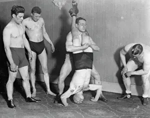 Atholl: Wrestlers at the Victoria Palace /