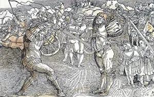 Jerks: Wrestling and carriot race with carters