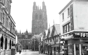 Wrexham: Wrexham, Church Street c1955