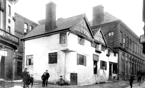 Wrexham: Wrexham, Hand Inn 1895