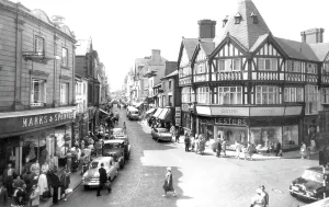 Wrexham: Wrexham, Regent Street c1965