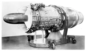 Independently: Wright (Armstrong Siddeley) J65 Sapphire turbojet engine