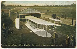 Auvours: Wright at Auvours 1908