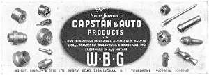 Gell: Wright Bindley And Gell. W.B.G. Capstan & Auto Products