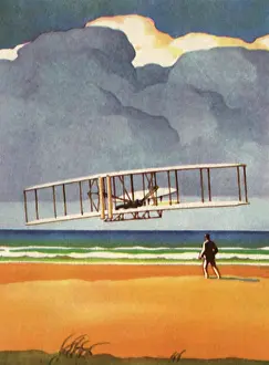 Illus: Wright Bros. Flight