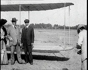 Kitty: The Wright Brothers, Wilbur and Orville, Posing