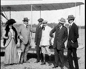 Kitty: The Wright Brothers, Wilbur and Orville, Posing