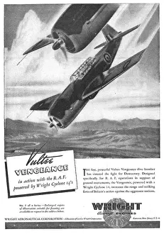 Vultee: Wright Cyclone Vultee Vengeance