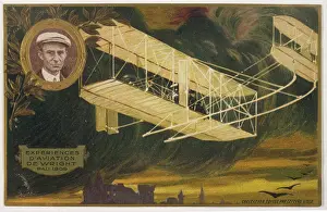 Prominently: Wright at Pau 1909