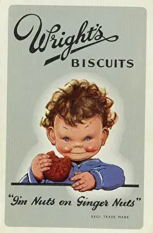 Mabel: Wright's Biscuits drawn by Mabel Lucie Attwell