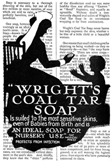 Childcare: Wright's Coal Tar Soap advertisement
