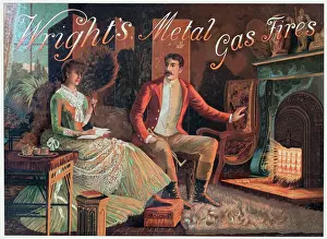 Showcard: Wright's Metal Gas Fires
