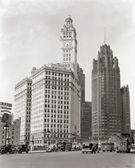 Wrigley: Wrigley Building and Chicago Tribune Tower on