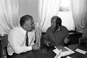 Solzhenitsyn: Writer Aleksandr Solzhenitsyn returns to Russia, 1994