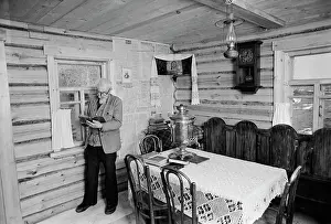 Attendant: Writer Aleksandr Tvardovsky's memorial estate