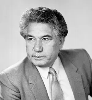 U.s.s.r: Writer Chingiz Aitmatov, 1985