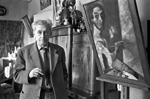 Easel: Writer Ilya Erenburg