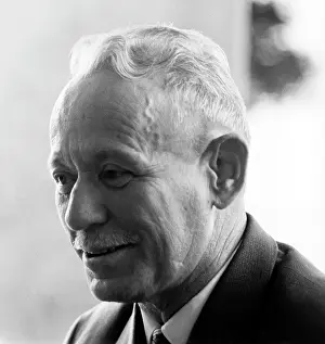 Attends: Writer Mikhail Sholokhov