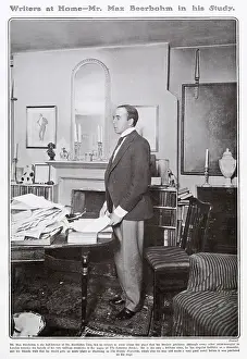 Jan21: Writers at Home - Max Beerbohm in His Study