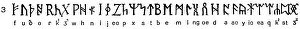 Runic: writing, scripture, runes, Anglosaxon alphabet