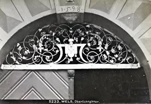 Reiffenstein: Wrought iron skylight grille in Wels
