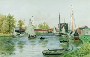 Bure: Wroxham Bridge, River Bure, Norfolk Broads