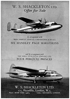 Spares: W.S.Shackleton. Aircraft Sales, Services & Brokerage. Spares