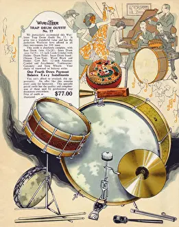 Cymbals: WURLITZER DRUMS