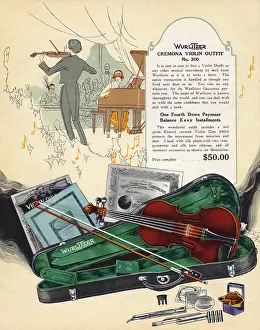 Cremona: WURLITZER VIOLIN OUTFIT