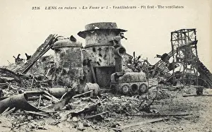 10ies: WW I - Lens in ruins 1918