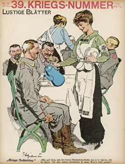 Comforted: WW1/1915/WOUNDED GERMANS